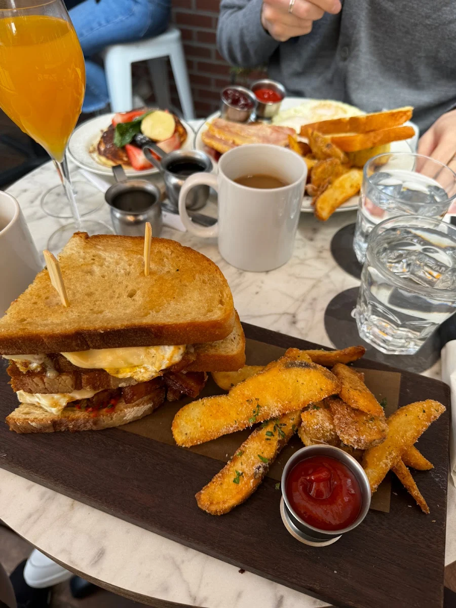 Pork Belly Breakfast Sandwich