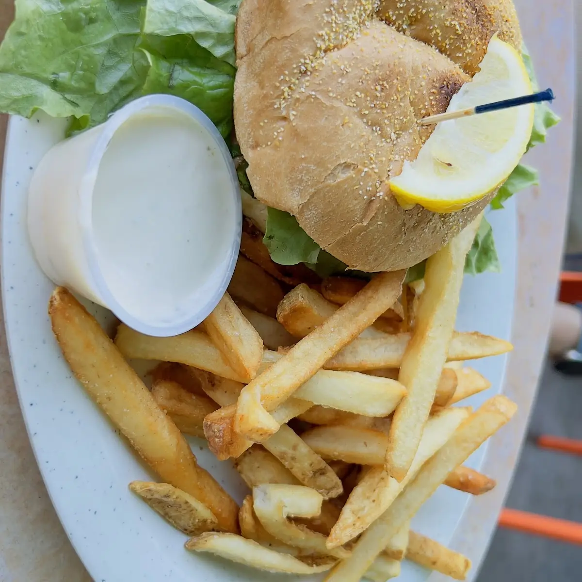 Caroline's Famous Fish Sandwich