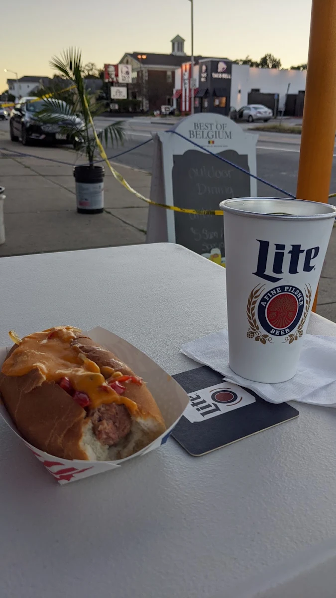 Beer and a Bratwurst