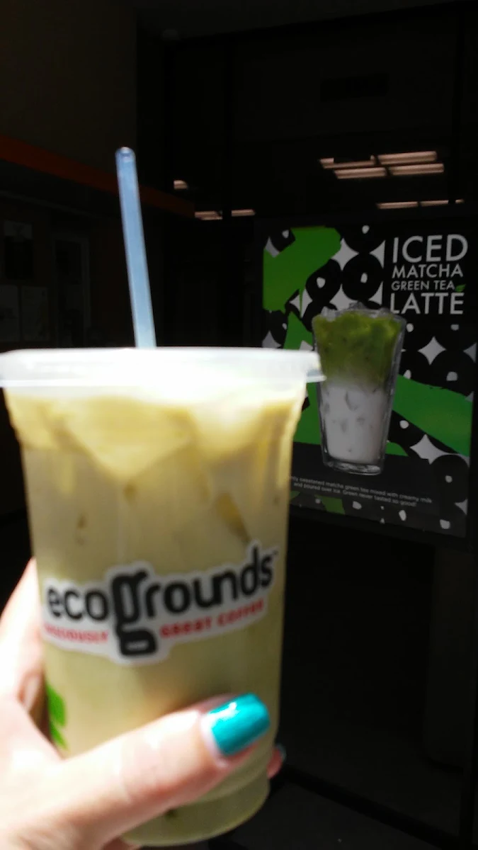 Iced Matcha Green Tea Latte