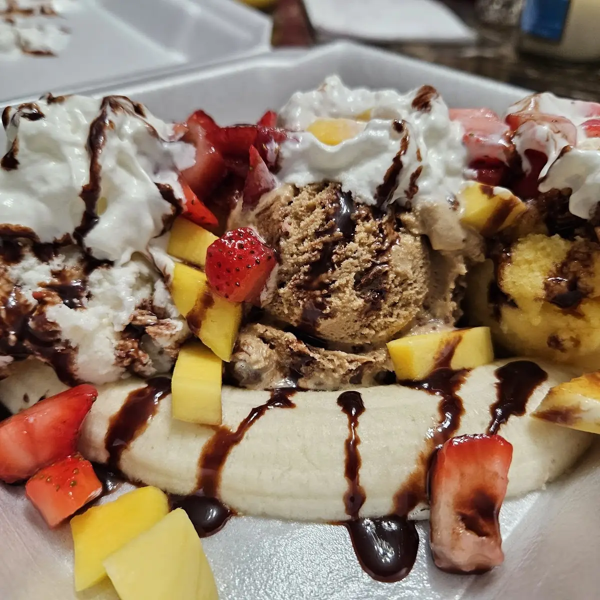 Banana Split Ice Cream