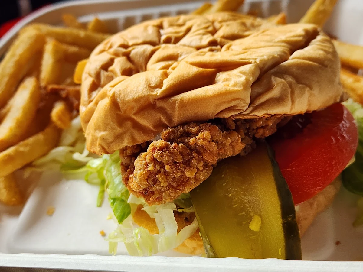 Crunchy Chicken Burger