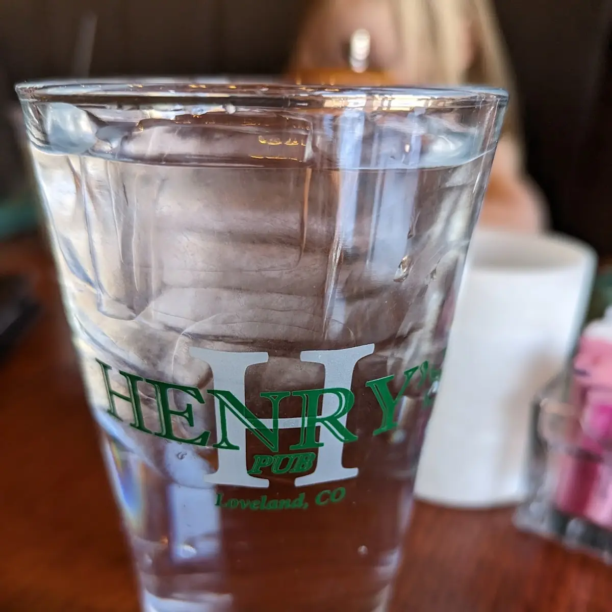 Henry's Pint Glass