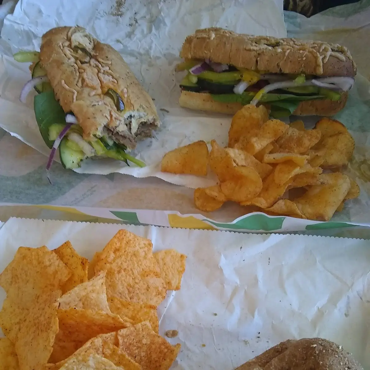 Turkey Sandwich and Beef Brisket