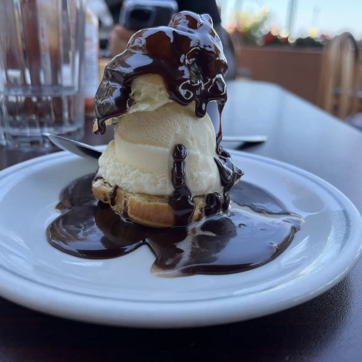 Herbie's Corner Drug Store Hot Fudge Sundae