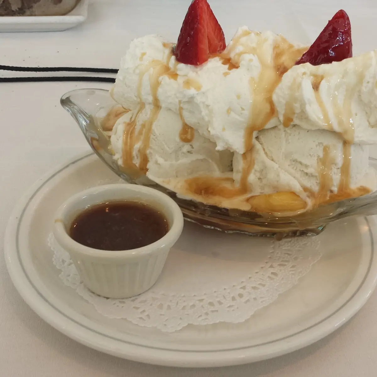 Hot Buttered Rum Banana Split