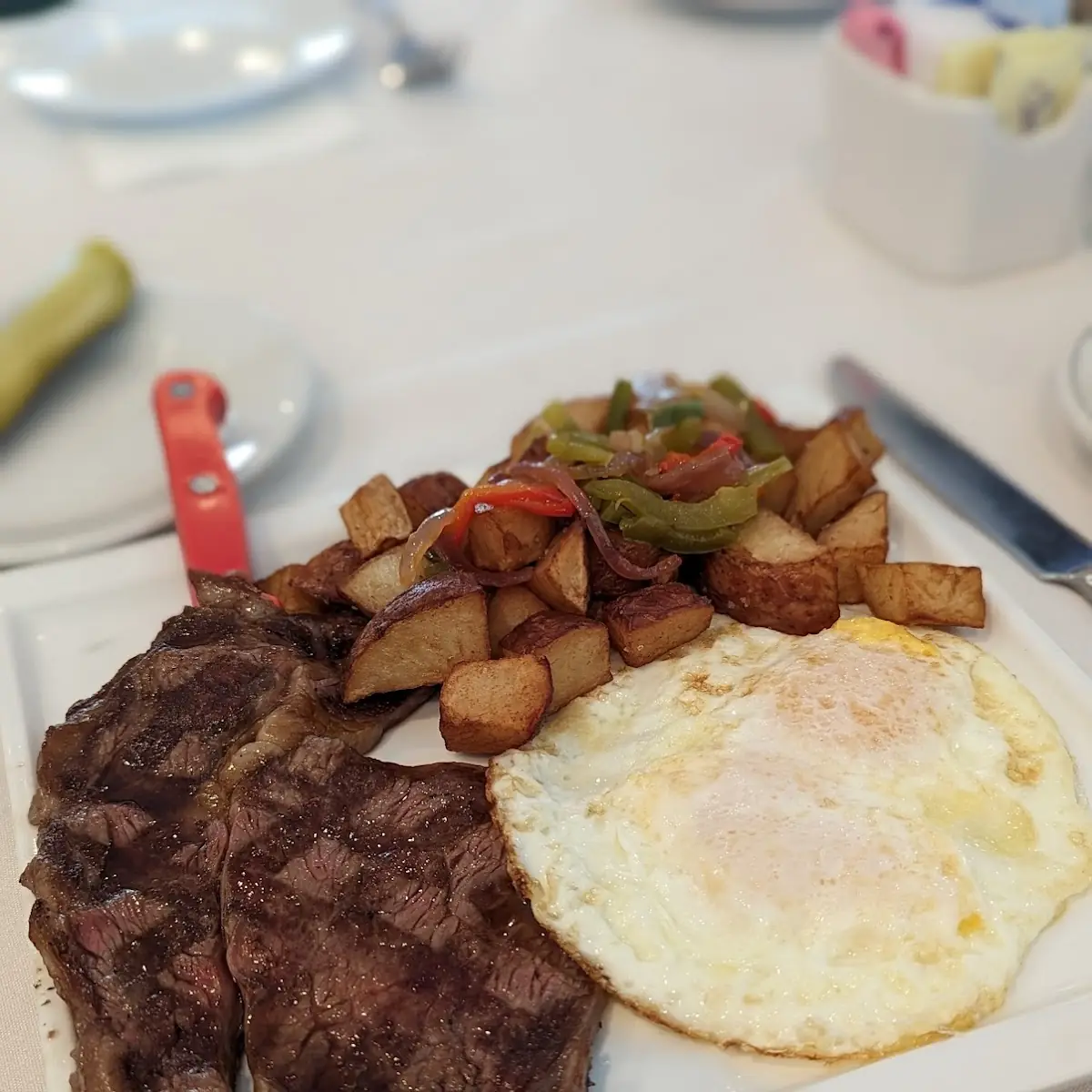 Rib Eye Steak & Eggs