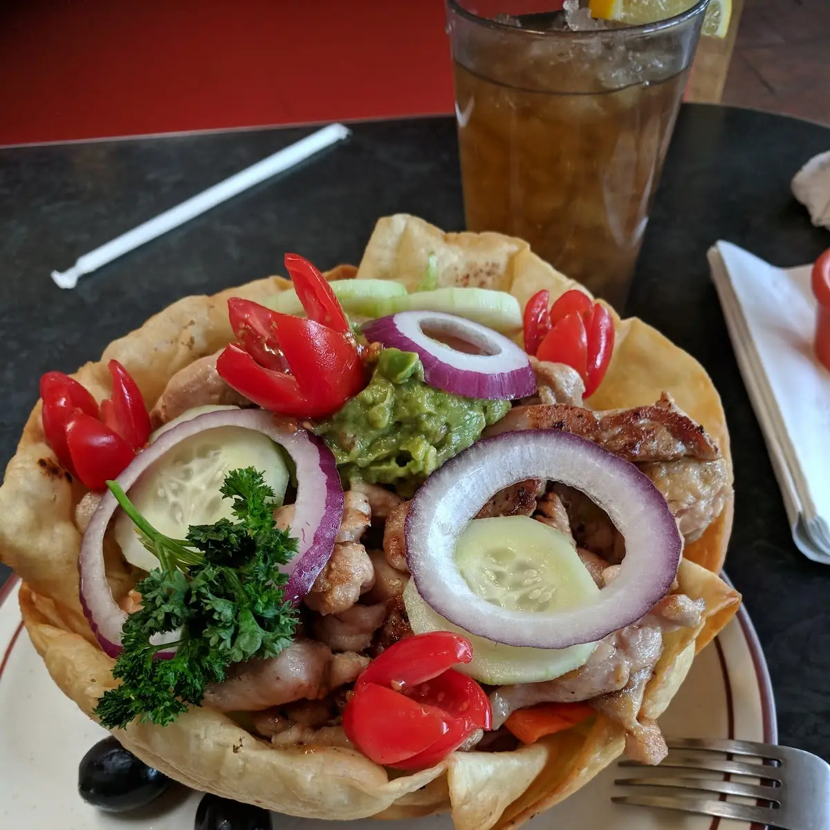 Fajita Chicken Salad