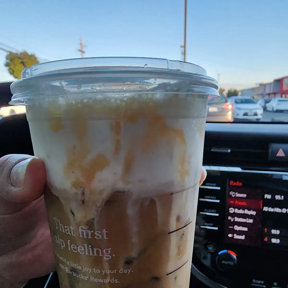 Iced Vanilla Latte