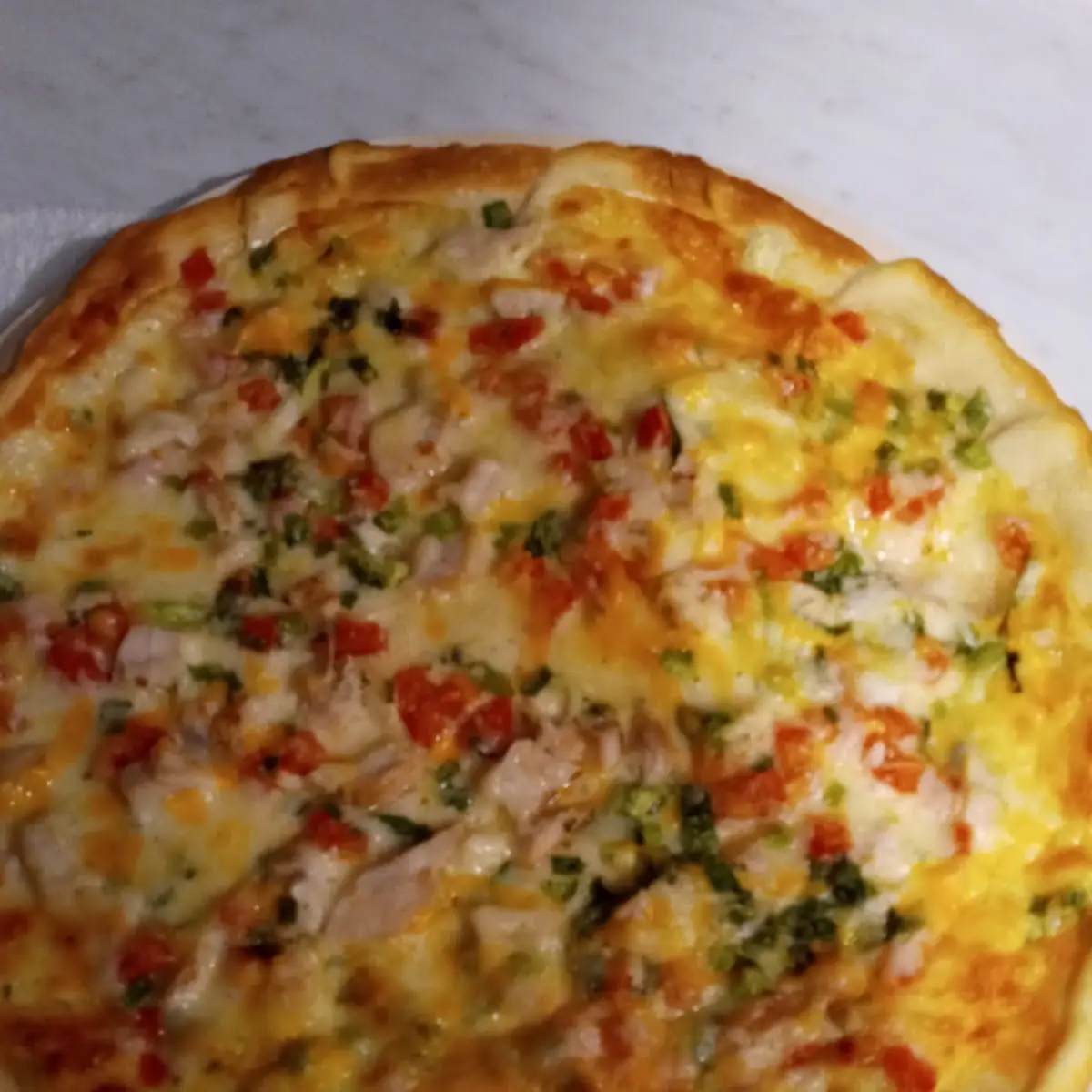 Chicken Garlic Pizza