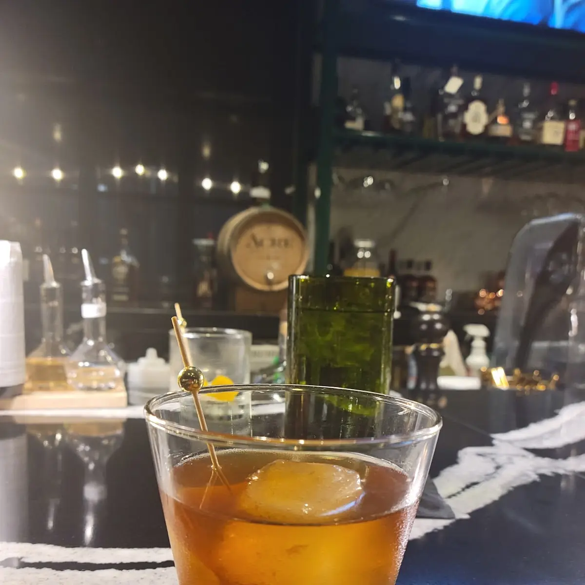 Smoked Old Fashioned