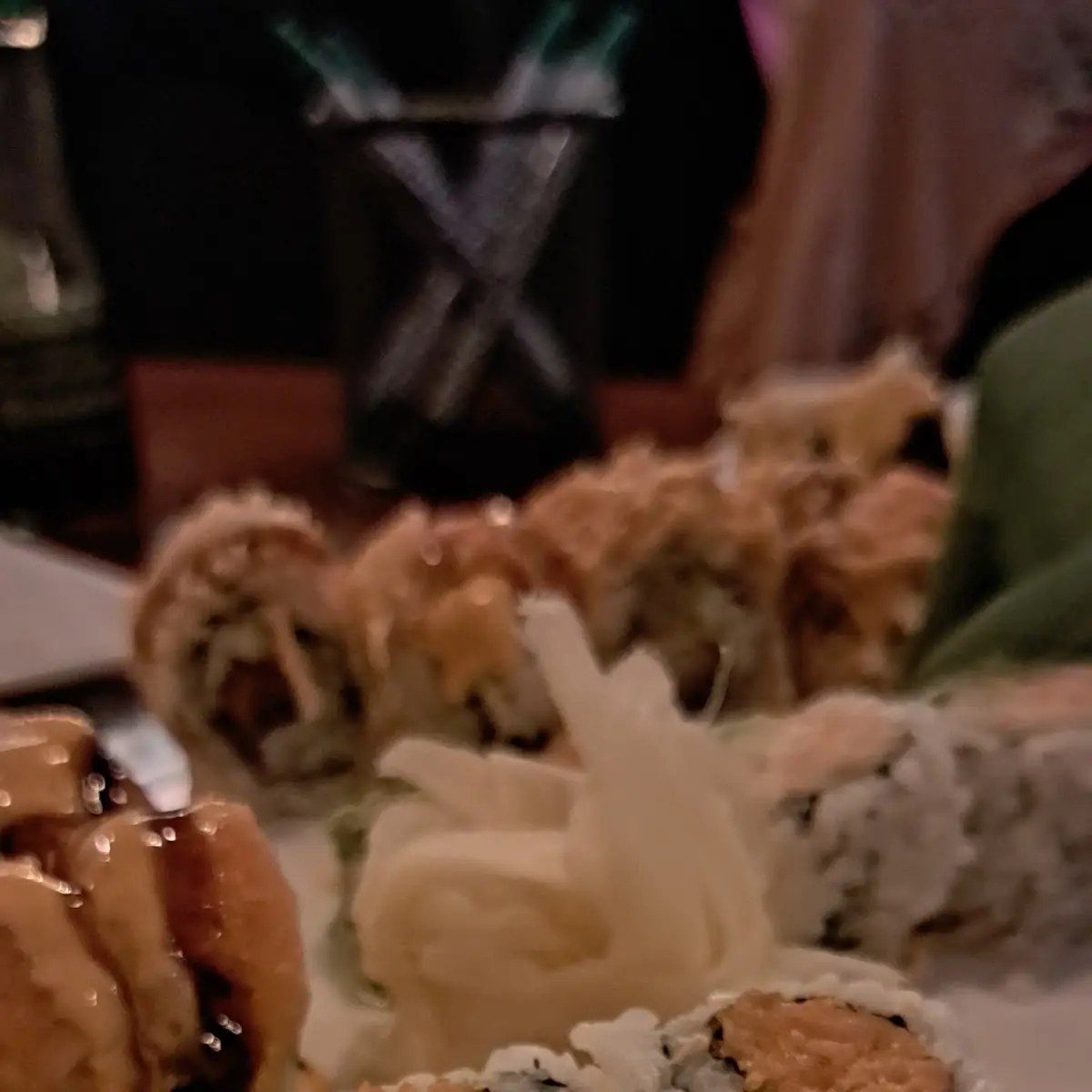 Shrimp Tempura Eel Avocado Rolls