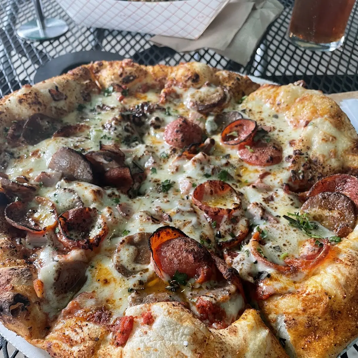 Meatball Pizza