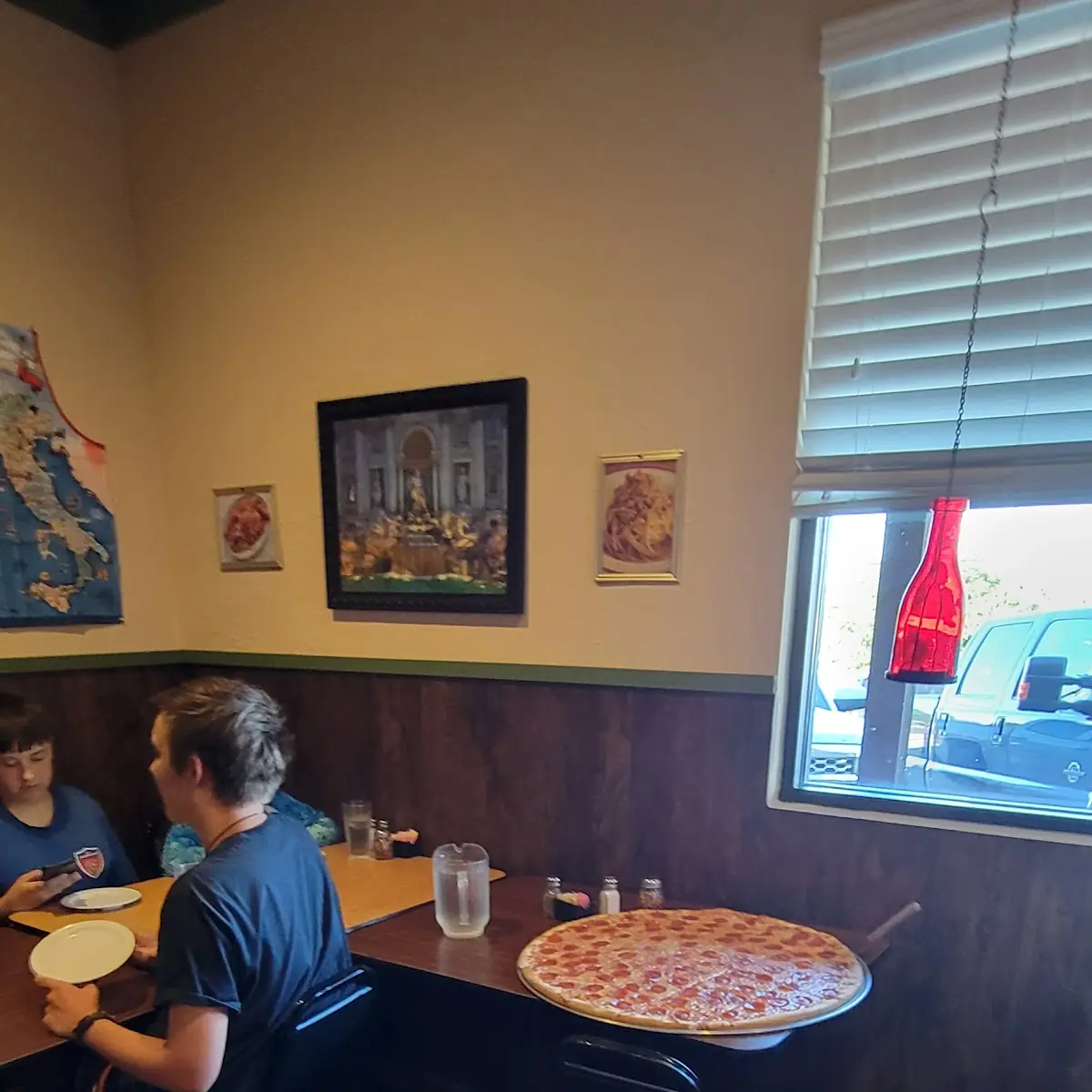 Cheese and Pepperoni Pizza