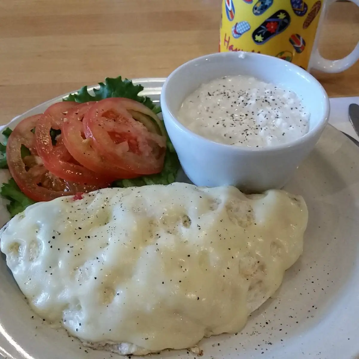 Egg White Vegetable Omelette