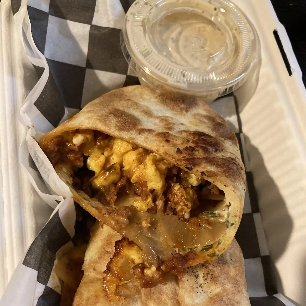 Chorizo Breakfast Burrito