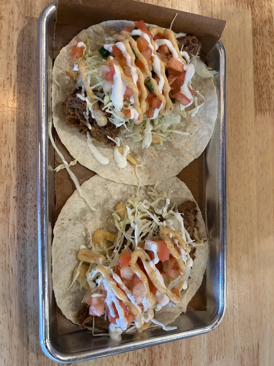 Fish Taco and Shrimp Taco