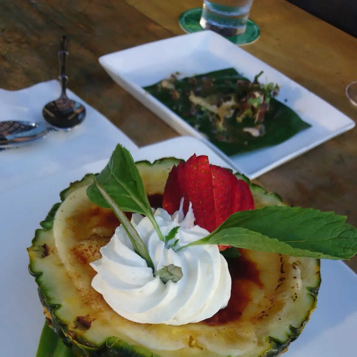 Pineapple Cream Brulee
