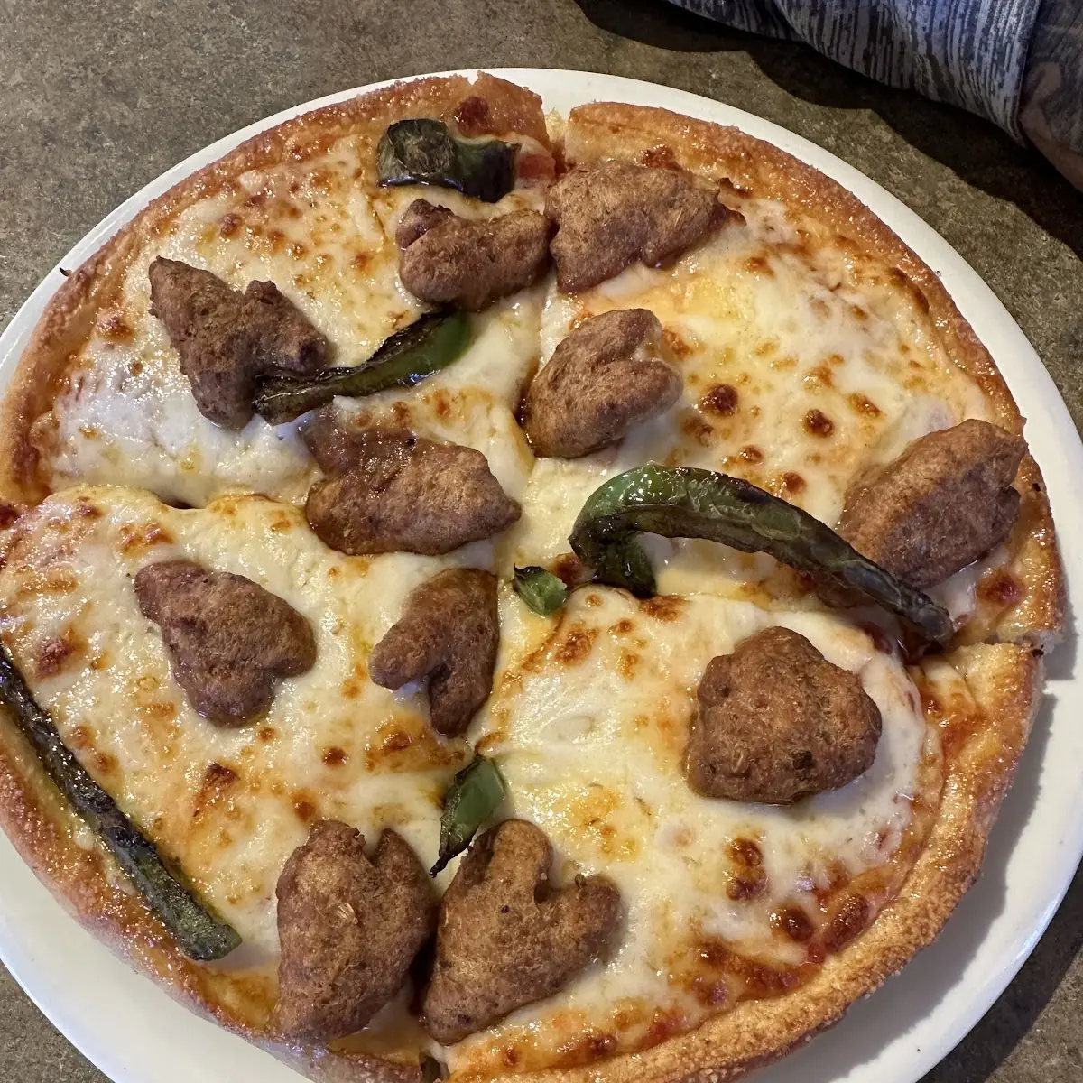 Italian Sausage Personal Pan