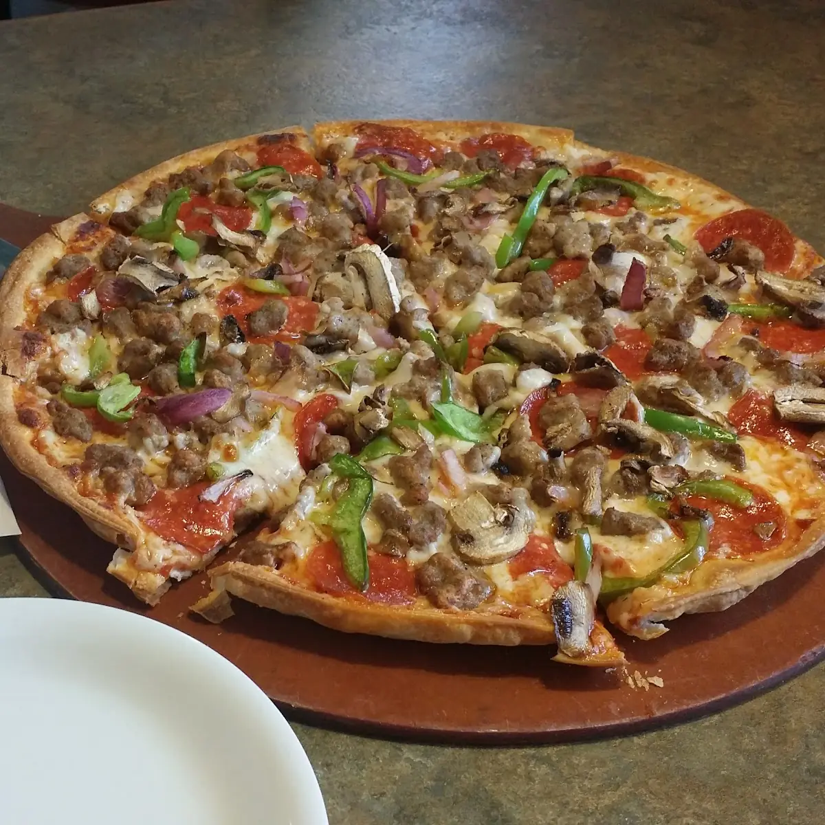Personal Pizza and Beer