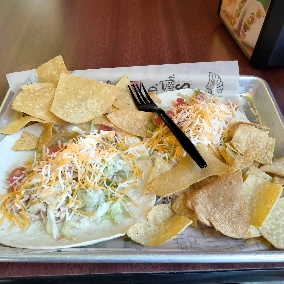 Taco Tuesday Chicken Taco Plate
