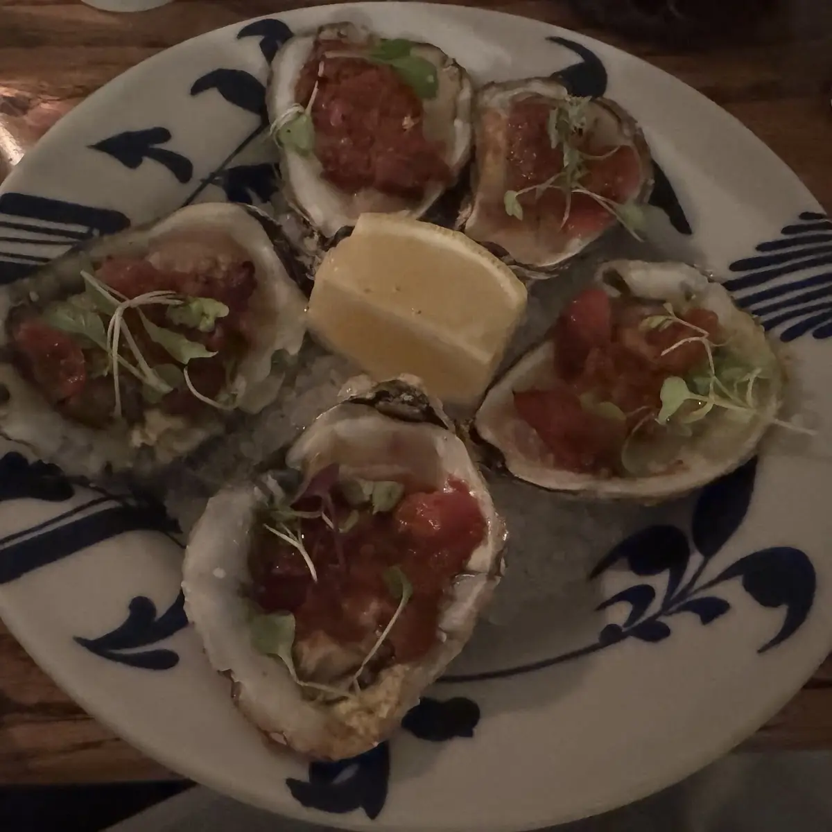 Oysters on the Half Shell