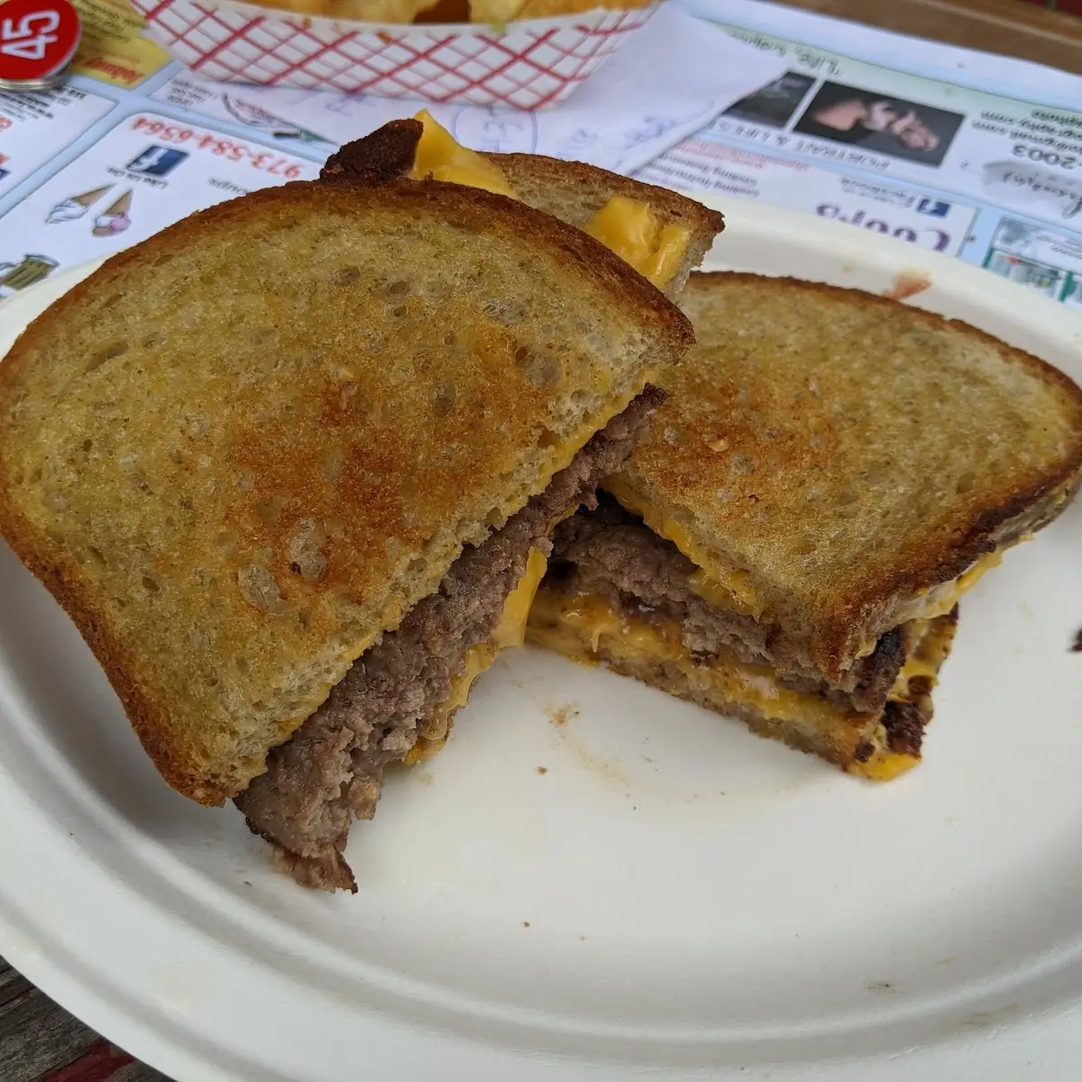 Patty Melt on Rye