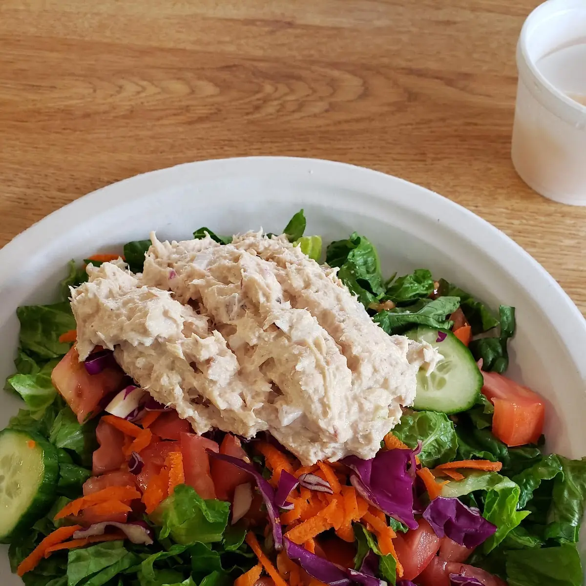 Tossed Salad & Tuna