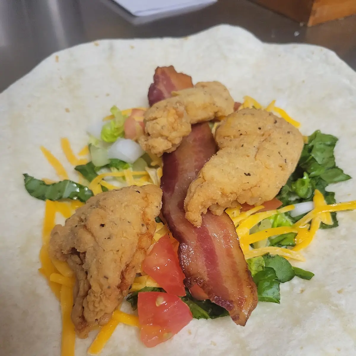 Fried Chicken Wrap