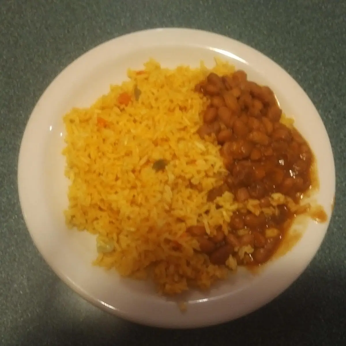 Yellow Rice with Pigeon Pie