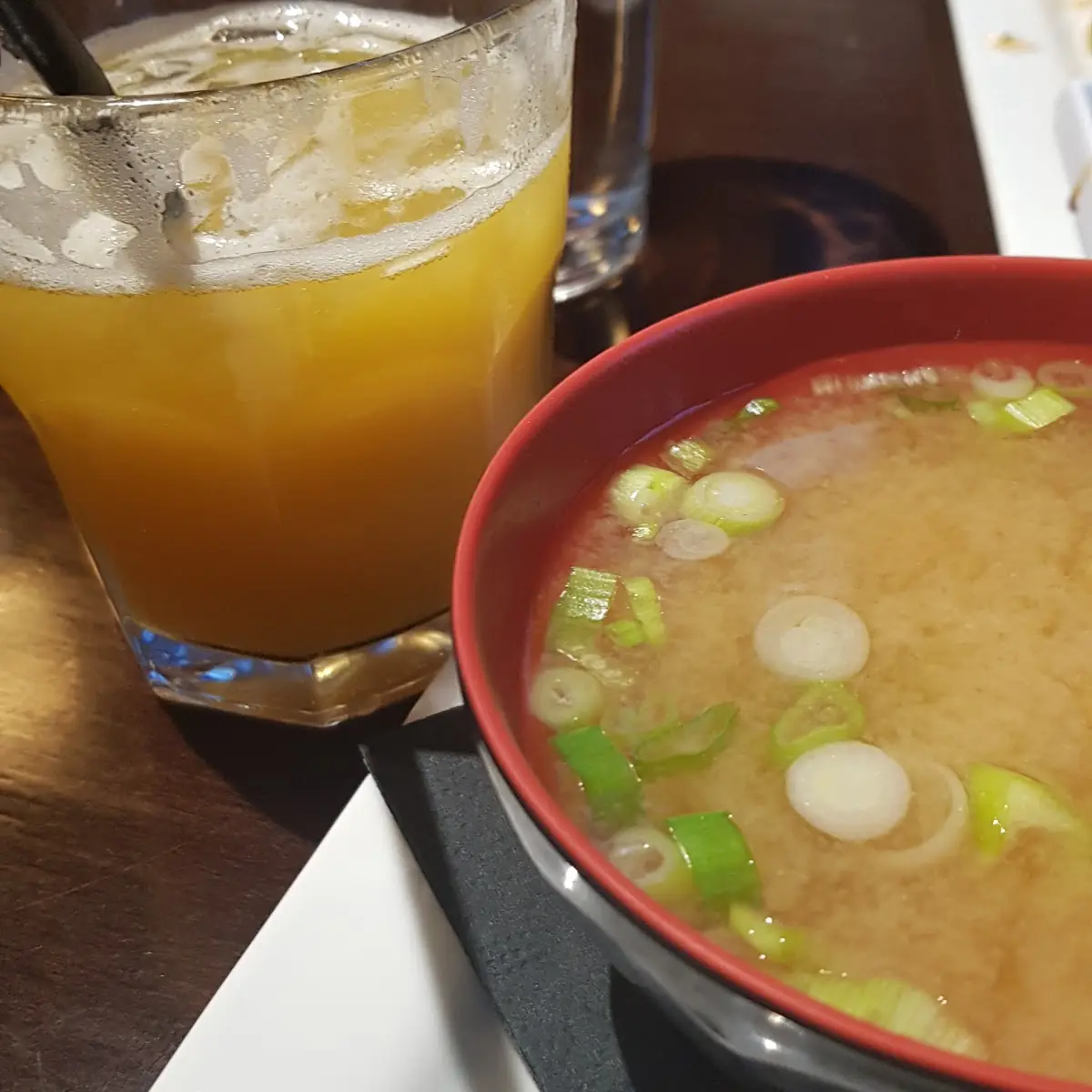 Mai Tai and Miso Soup