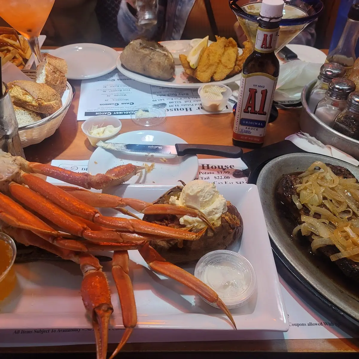 All You Can Eat Crab Legs