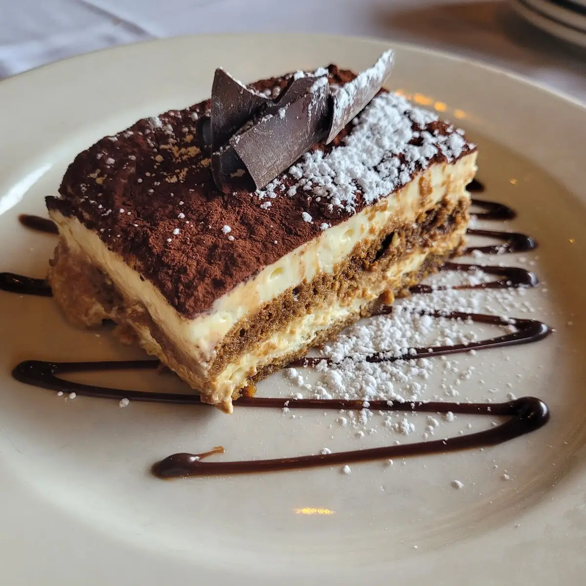 Tiramisu Cake Slice