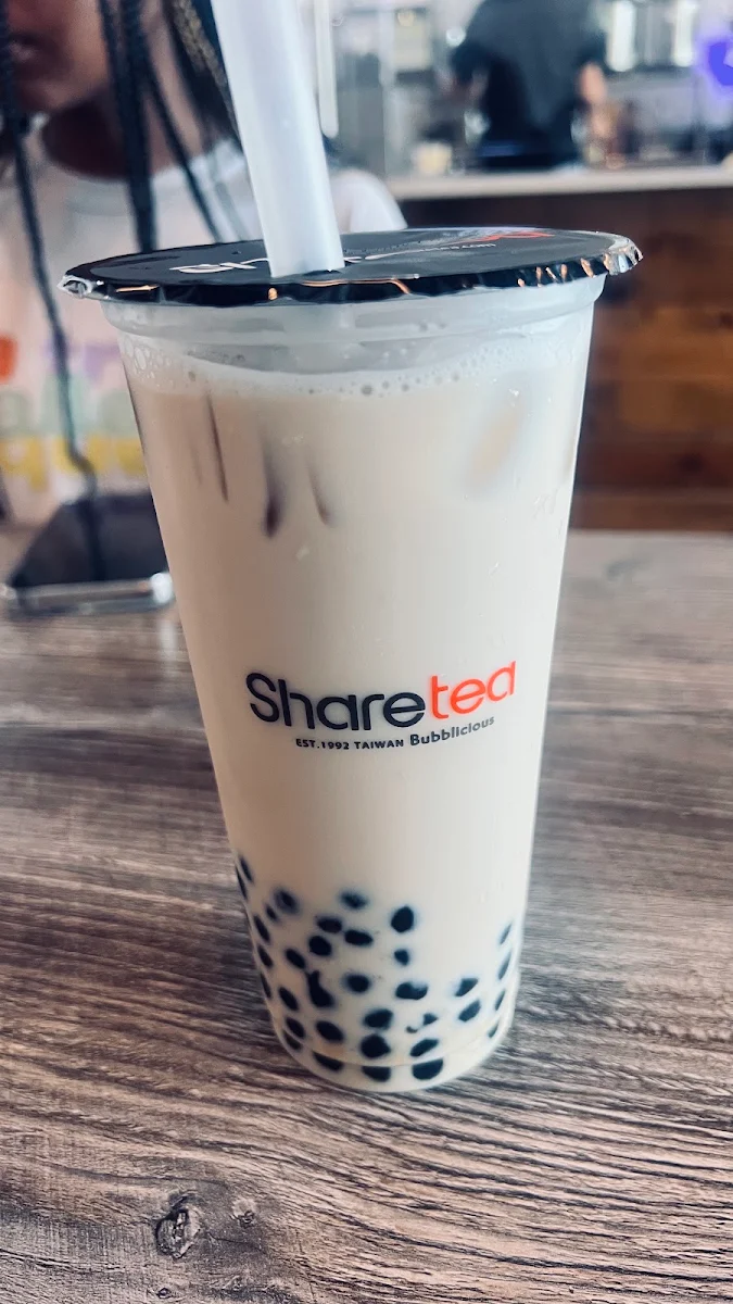 Thai Tea Ice Blended with Pearl