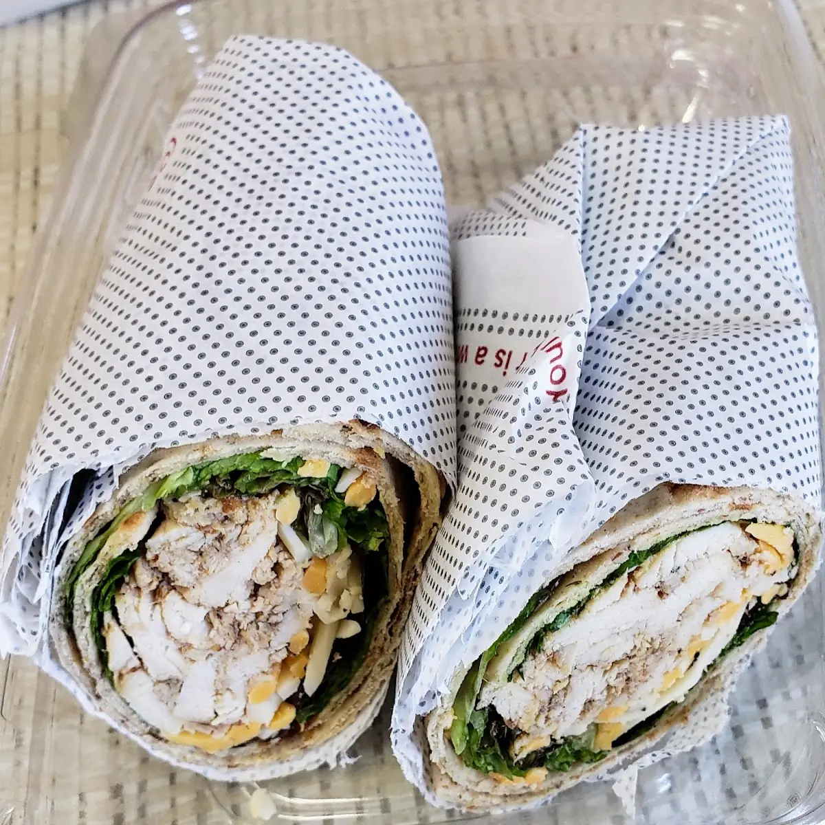 Cool Chicken Wrap