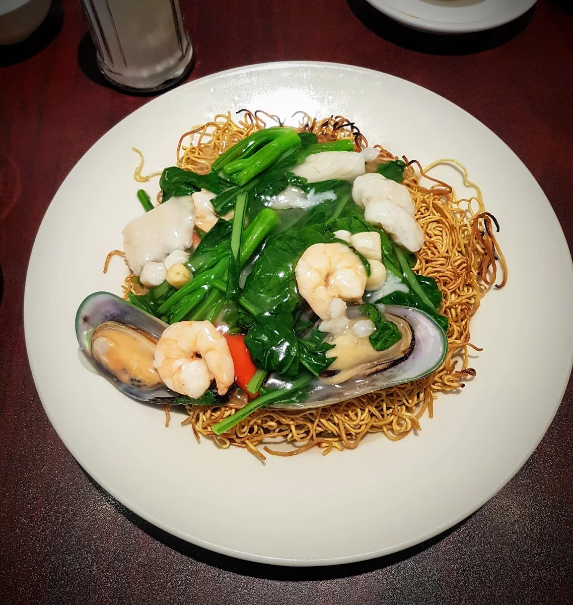 Seafood Vegetable Chow Mein
