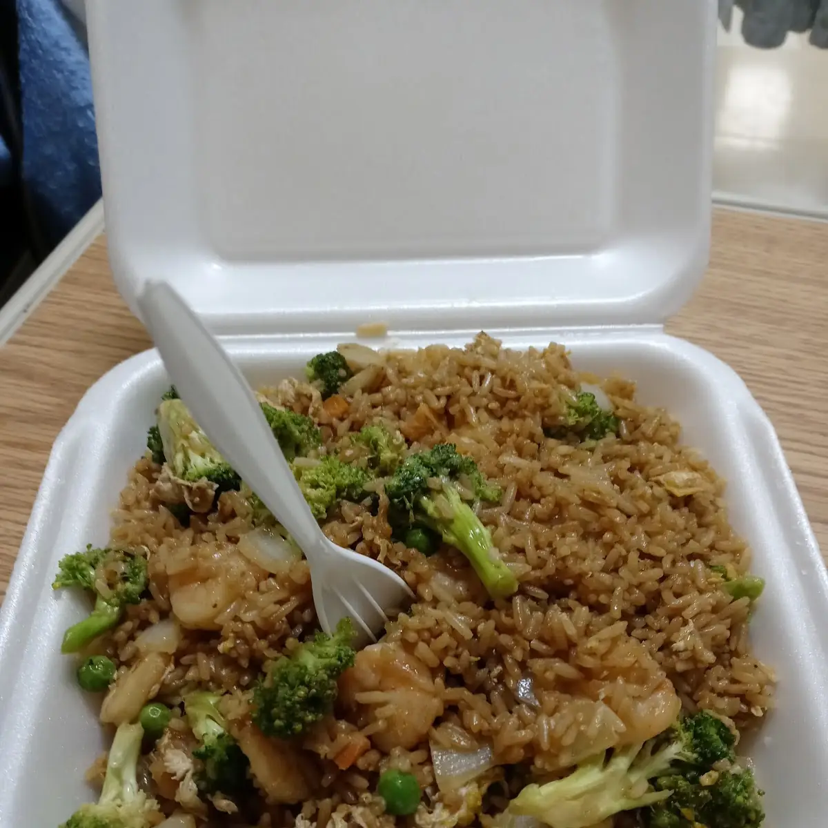 Broccoli Shrimp Fried Rice