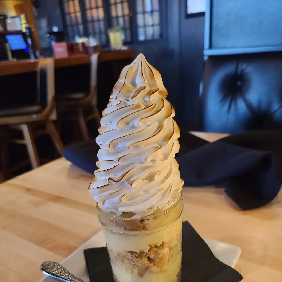 Mason Jar Banana Pudding