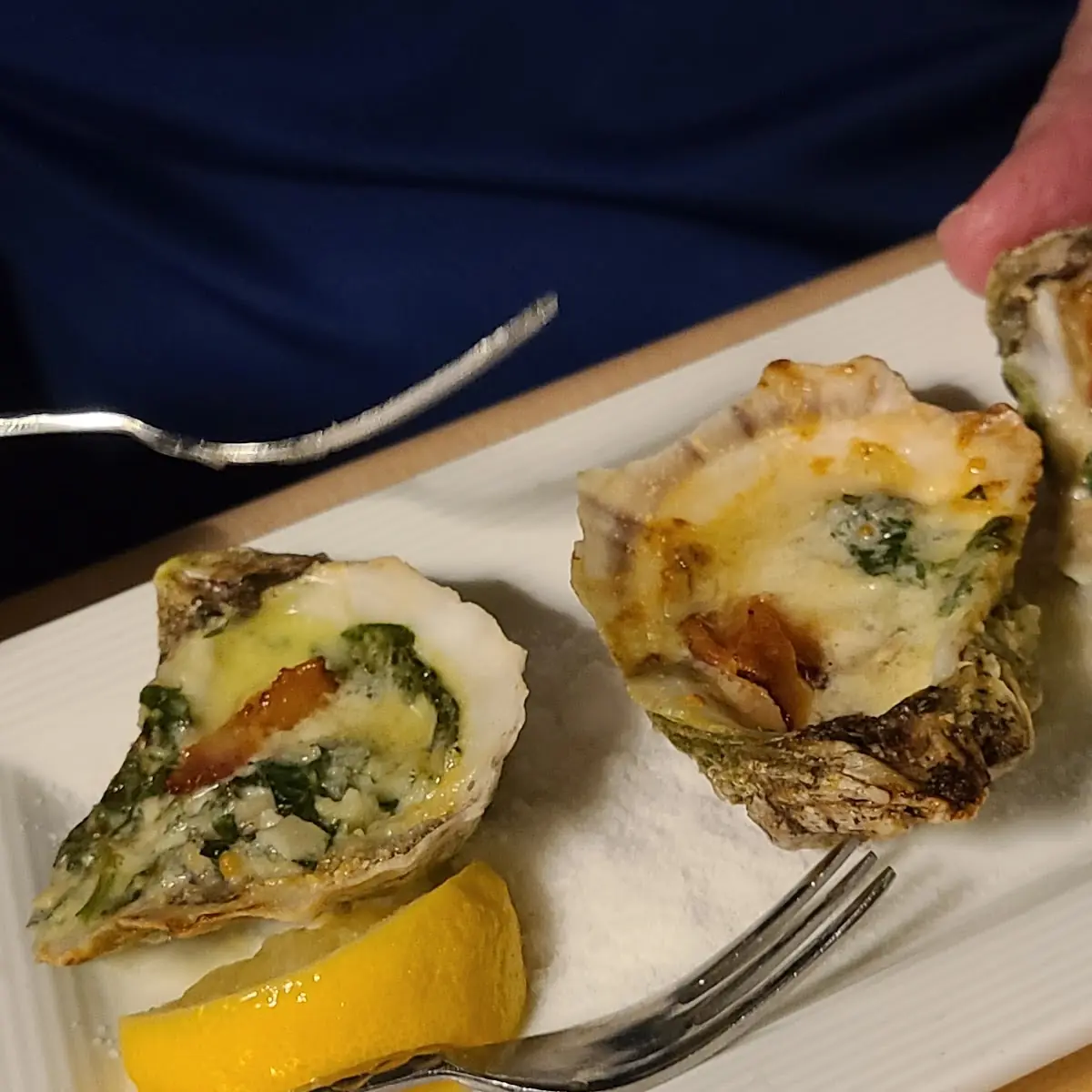 Oysters Rockefeller