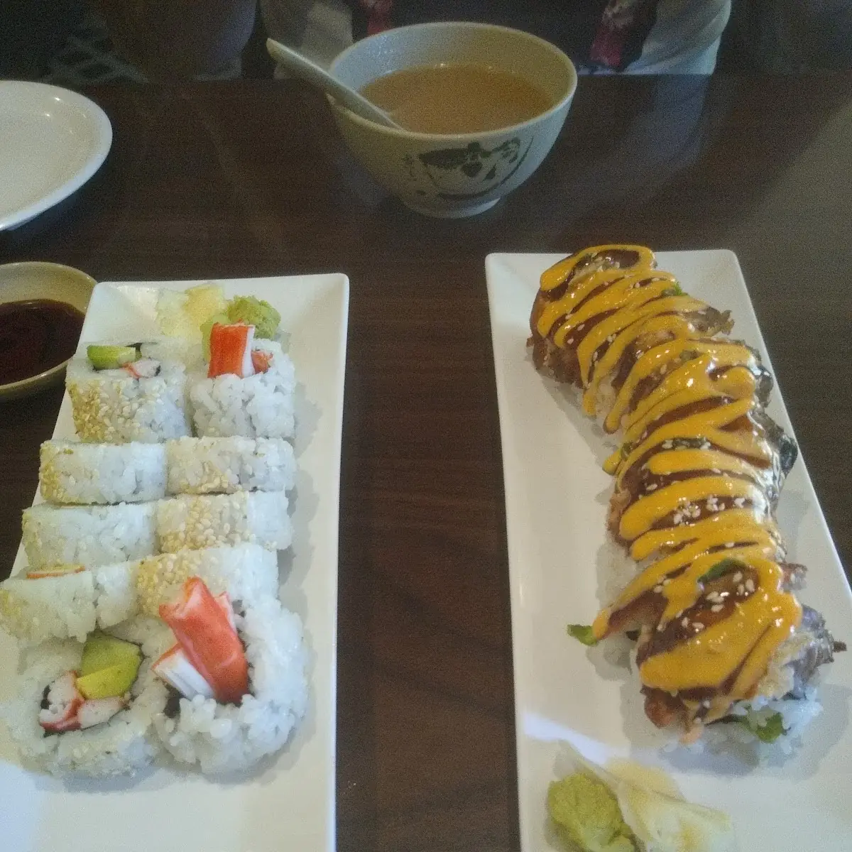 California Roll and the Eel Roll