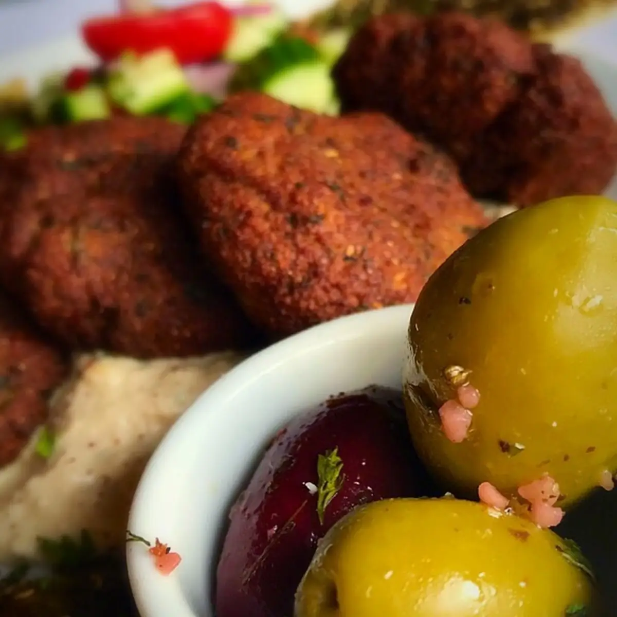 Falafel Za'Atar & Olives