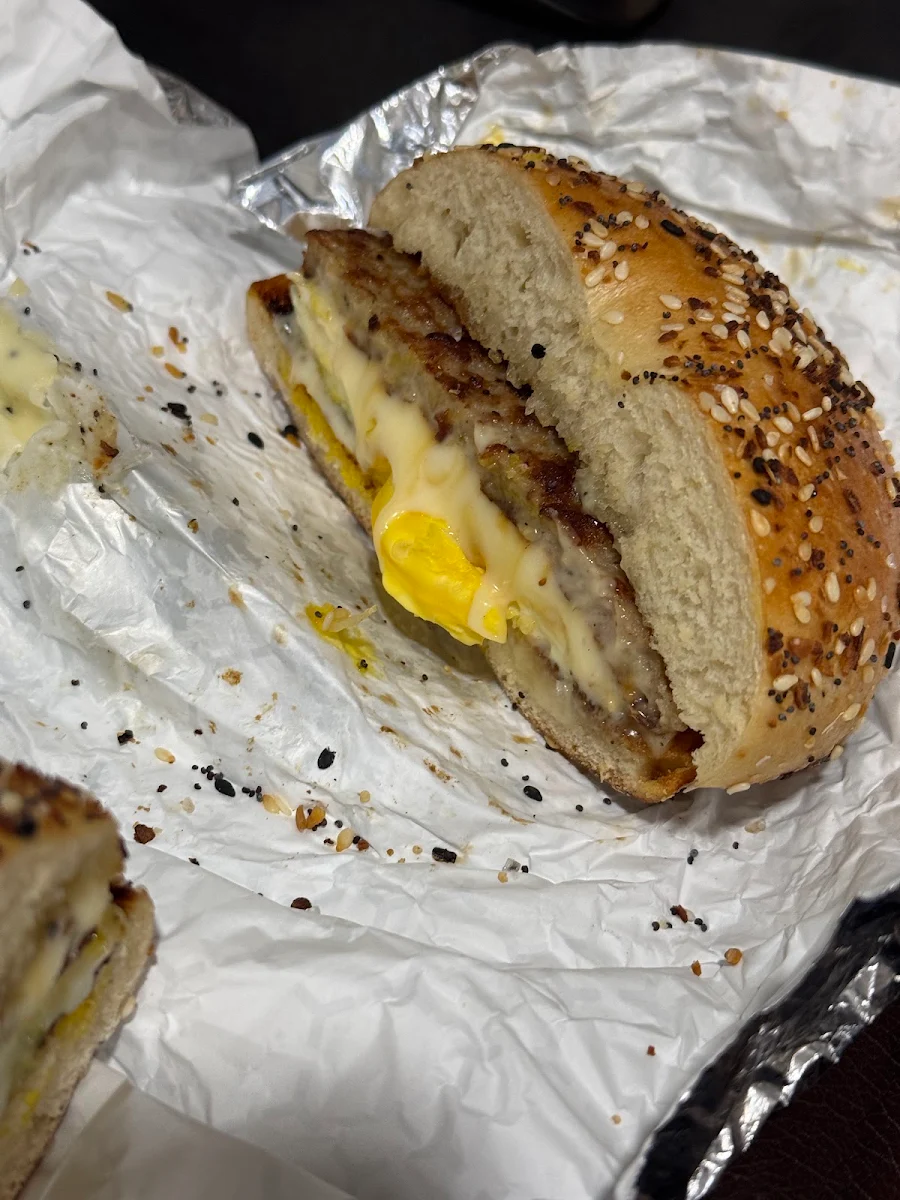 Sausage and Egg Cheese Sandwich