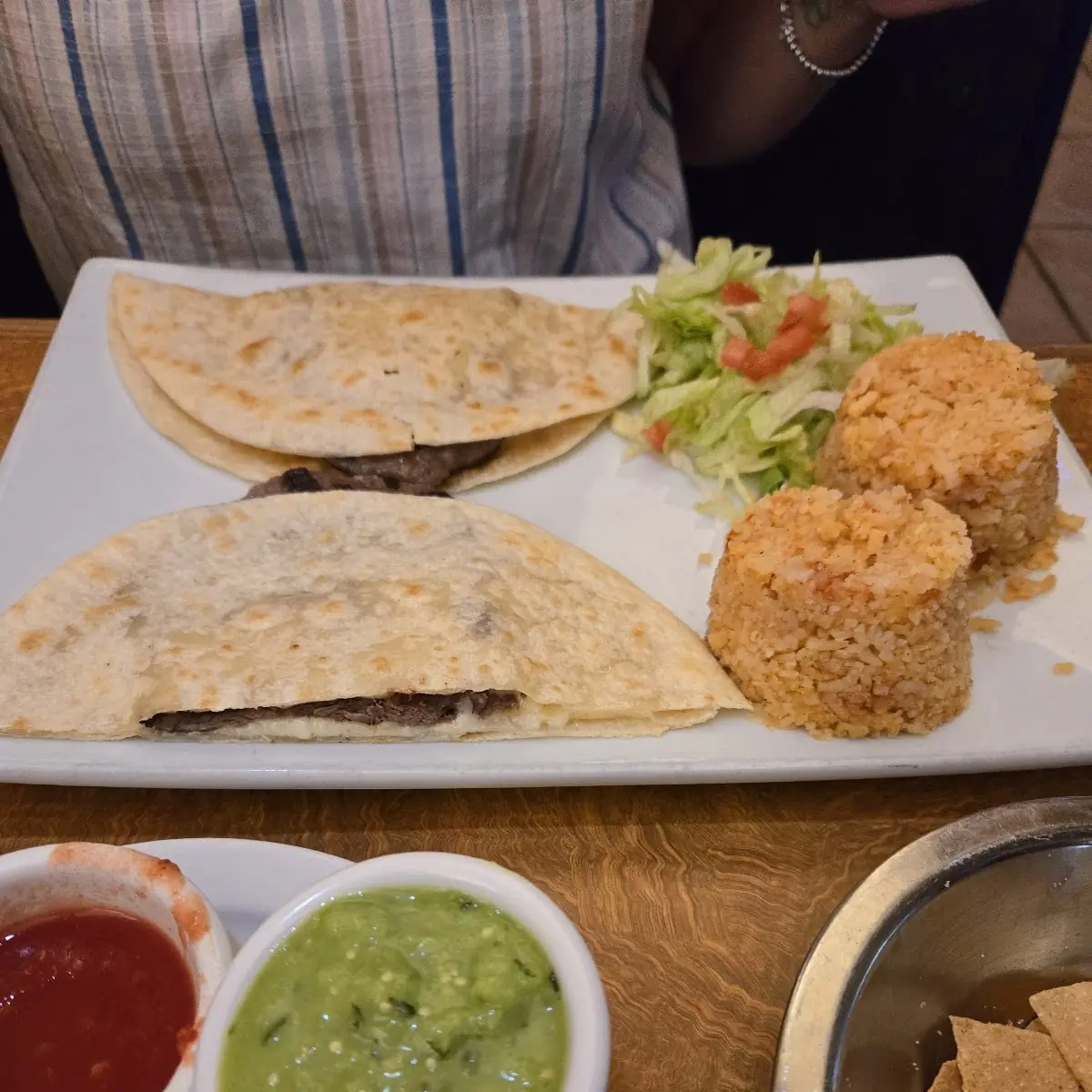 Quesadilla Plate