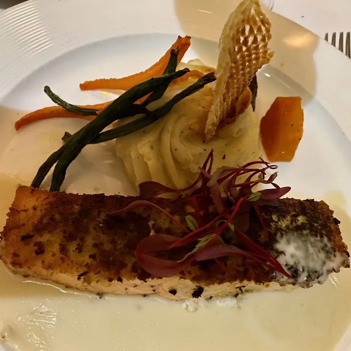 Herb Crusted Salmon