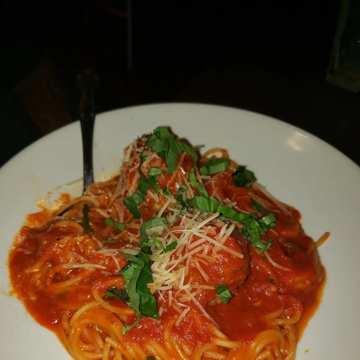 Spaghetti and Meatballs