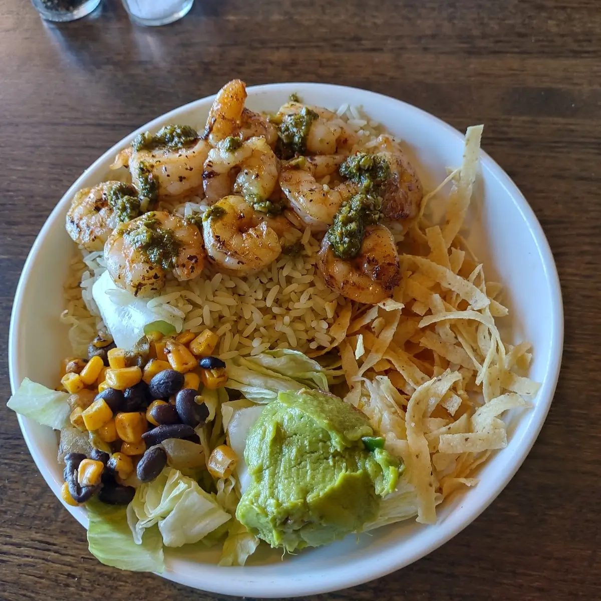 Tex Mex Cilantro Lime Rice and Shrimp Salad