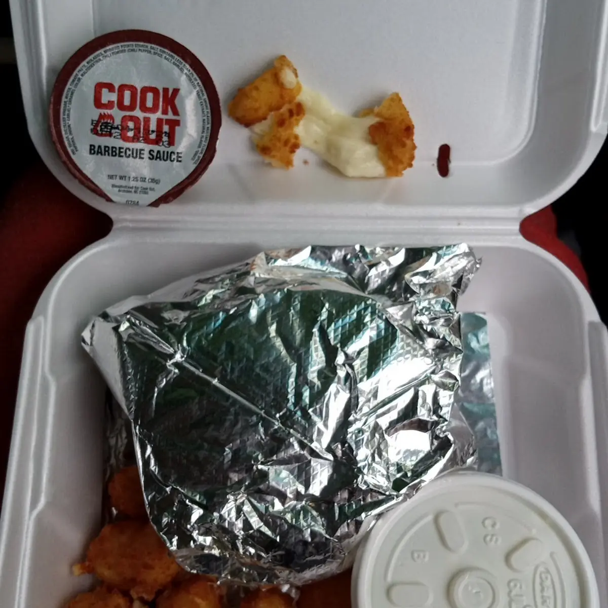 BBQ Sandwich with 2 Sides-Slaw and White Cheddar Cheese Bites