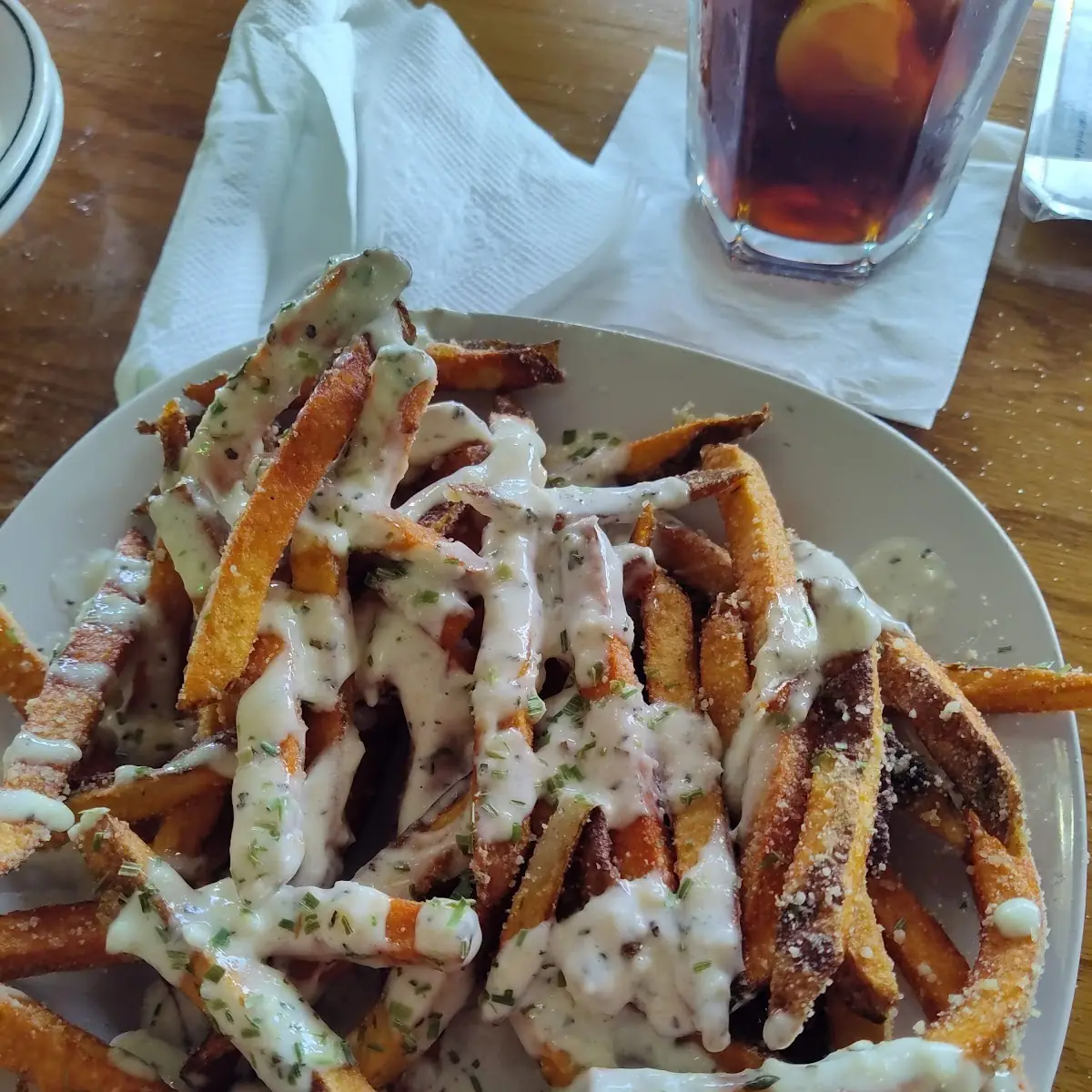 Garlic Parmesan Fries Basket