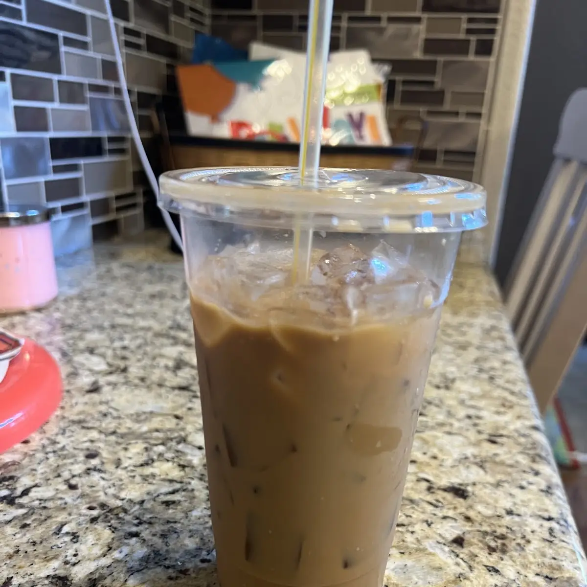 Iced Vanilla Latte