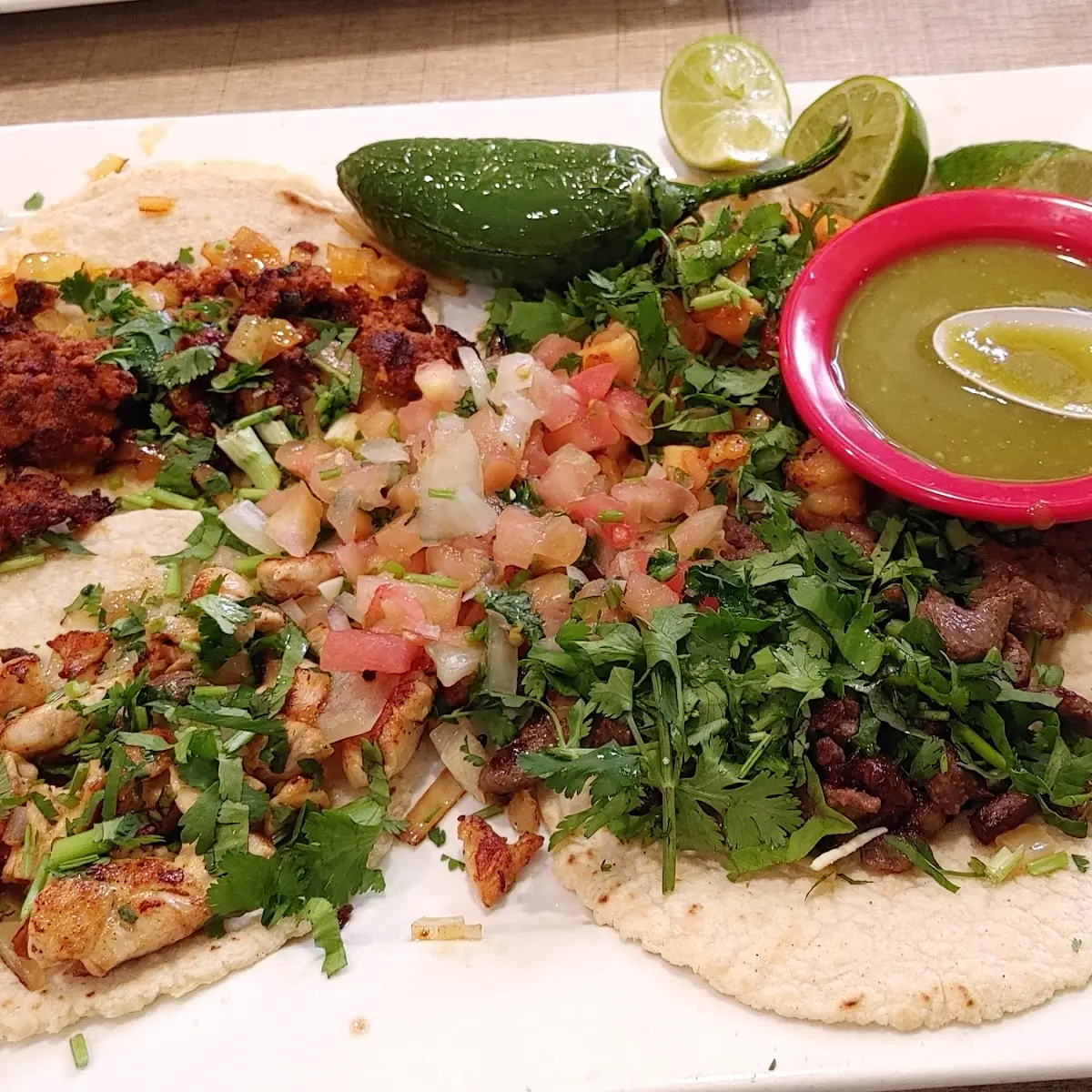 Tacos Mixtos Mixed Tacos